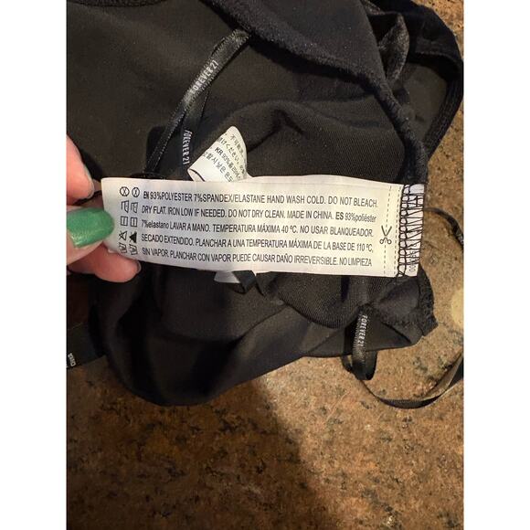 FOREVER 21 Bodysuit | Black Velvet Bodycon Witchy Whimsigoth | SMALL - Picture 6 of 8